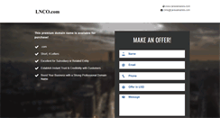 Desktop Screenshot of lnco.com